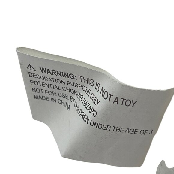 Holiday Seasons 8" Plush Snowman Figurine With Tree & Scarf For Decorative Purpo - Picture 7 of 7